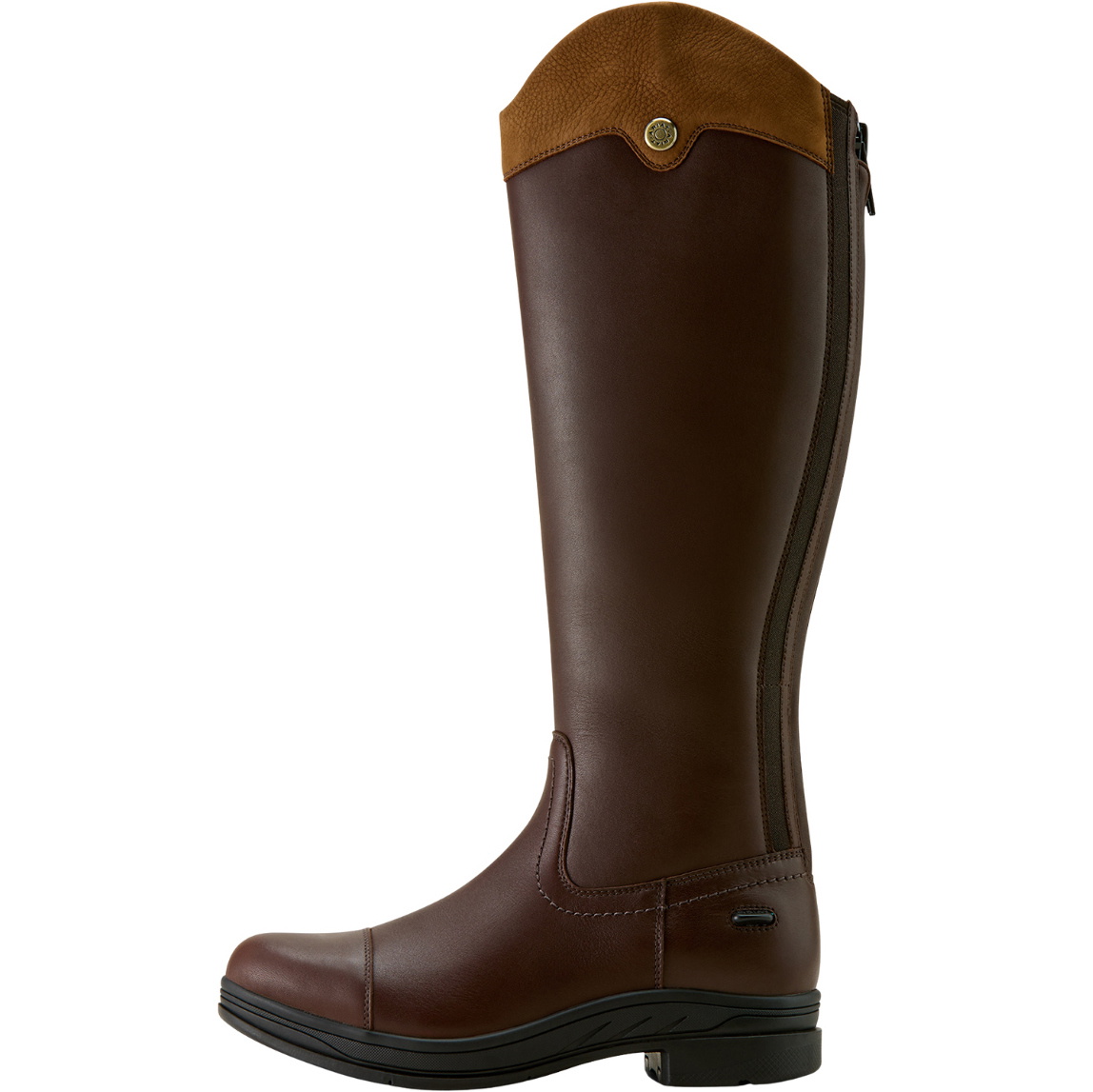 2025 Ariat Femmes Stamford Waterproof Botte 10063980 - Royal Chocolate